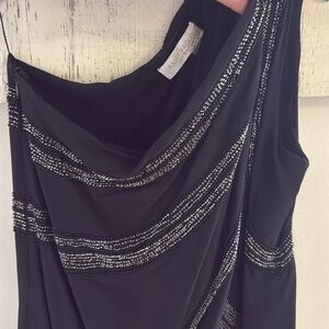 Ramy Brook Lulu Beaded One Shoulder Jumpsuit